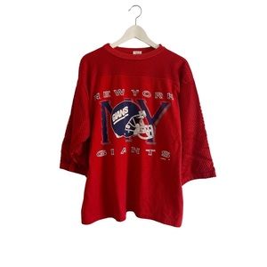 3/4 Sleeve New York Giants Jersey, Crew Sweater